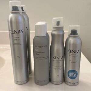 Bundle: Living proof and kenra hair products